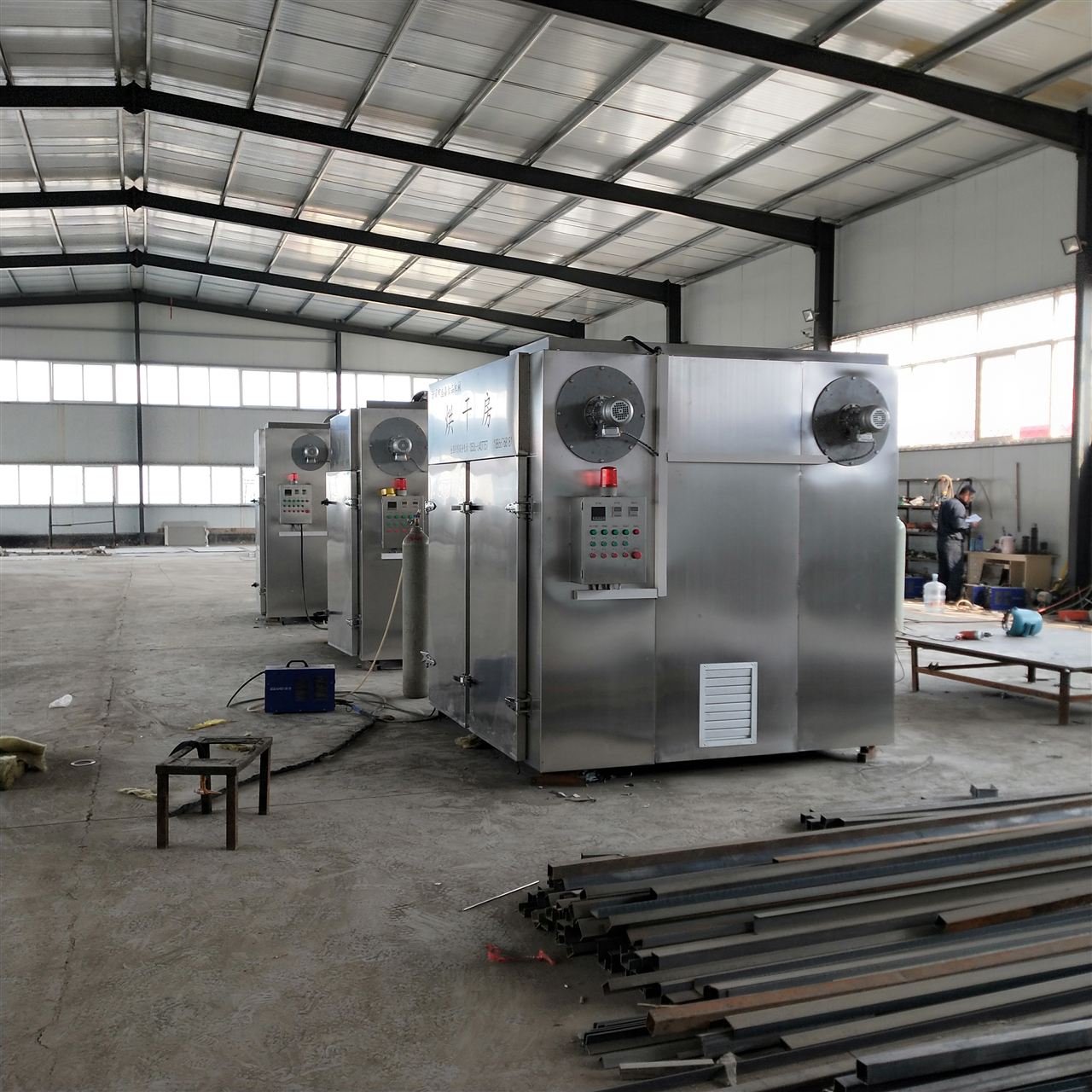 不锈钢果蔬干燥机 南瓜干烘干机 南瓜条烘房