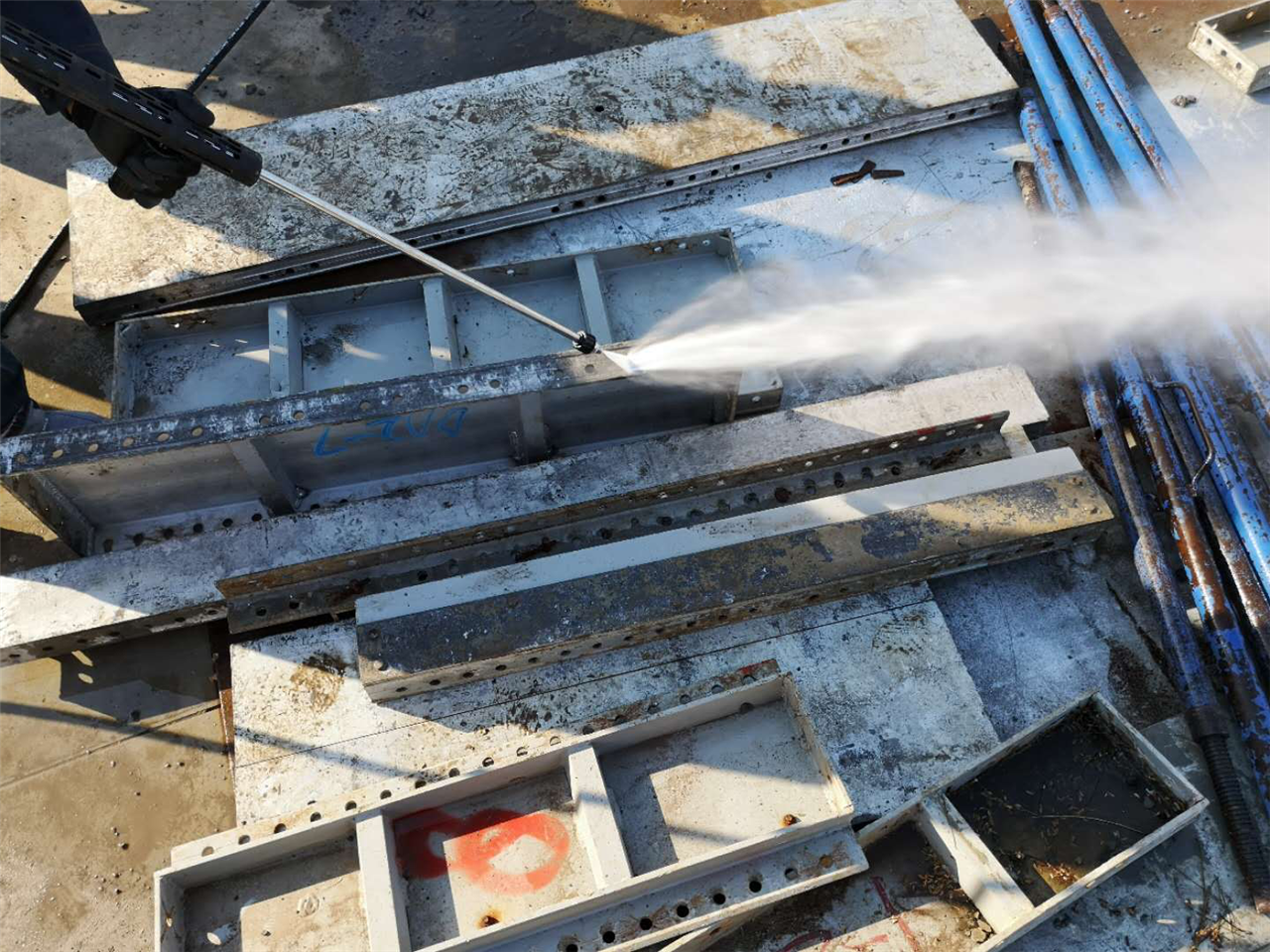 hd50/22-北京铝模板高压水清洗机厂家