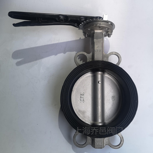 D71X不锈钢对夹蝶阀